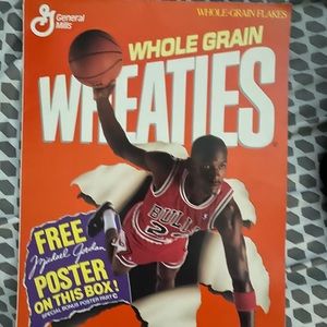 Michae Jordan Wheaties poster